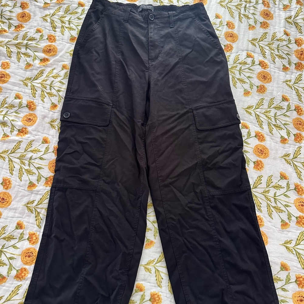 Liverpool Women's Black Cargo Pants